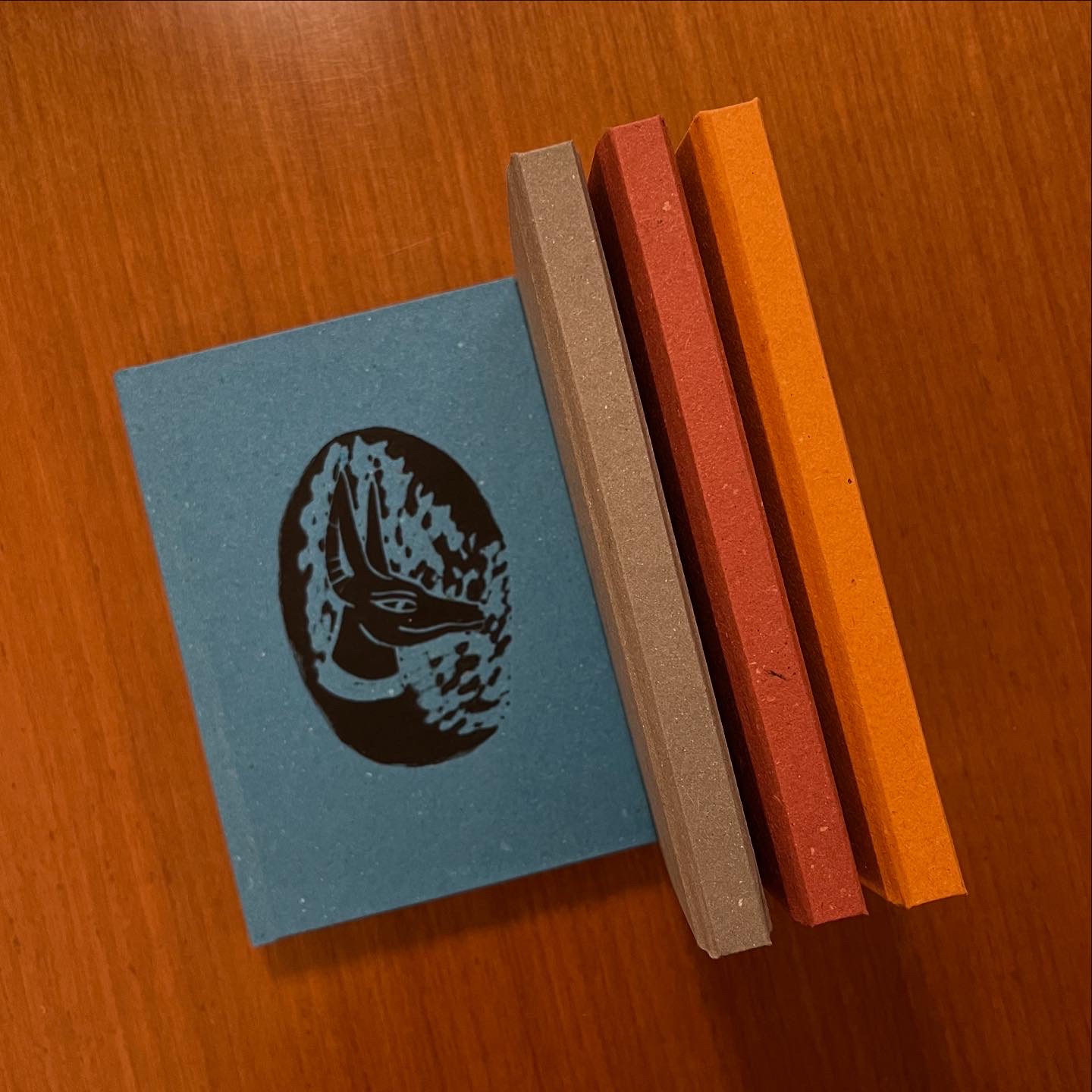 Diario Quaderno 10x15 copertina stampata Anubi 144 pagine a righe - immagine 2