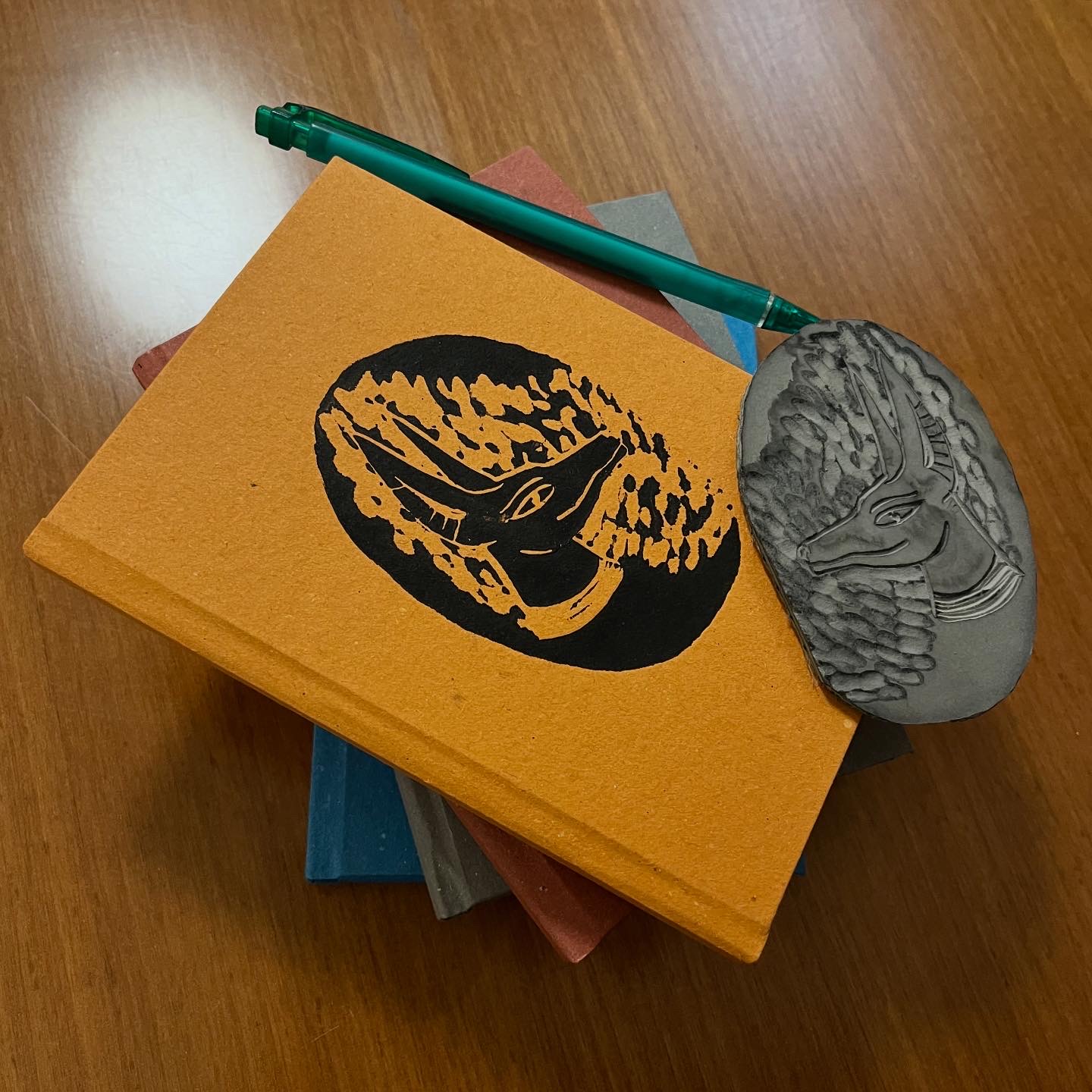 Diario Quaderno 10x15 copertina stampata Anubi 144 pagine a righe